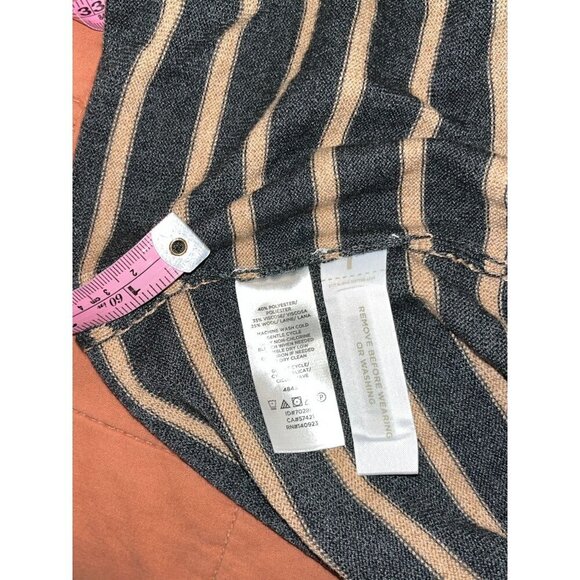 NWT Loft Striped Long Sleeve Cozy Sweater Dress Women's Plus Size 16/18 Stretcy - Picture 9 of 10